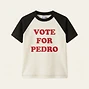 Vote For Pedro Baseball T-Shirt