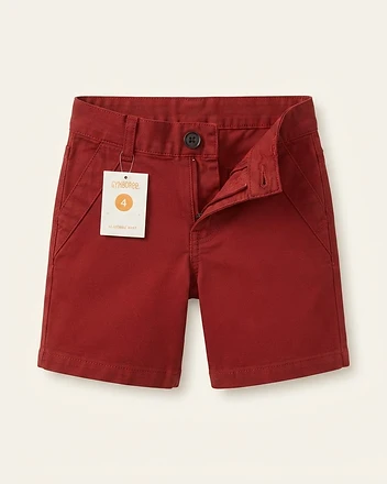 Gymboree Classic Twill Shorts with Adjustable Waist