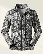 Danskin Now Girls' Printed Activewear Jacket