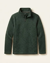Quarter-zip fleece pullover