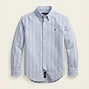 Striped Oxford Button-Down Shirt