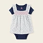 Anchor Print Three-Piece Diaper Cover Set