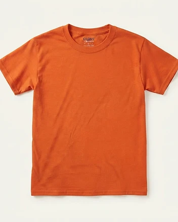 Gildan DryBlend Orange Youth T-Shirt