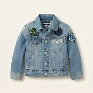 Cat & Jack Denim Patch Jacket