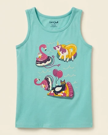 Cat & Jack Graphic Tank Top