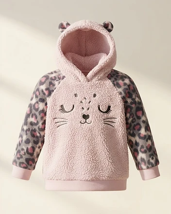 Cuddl Duds Fleece Cat Hoodie