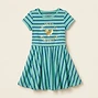 Cat & Jack Striped Believe in Kindness Dress