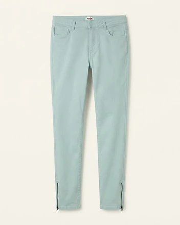 Bongo Light Blue Zip-Ankle Skinny Jeans