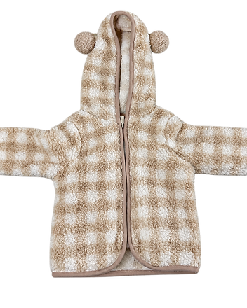 Sherpa Bear Ear Hoodie
