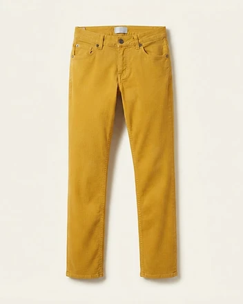 Total Girl Mustard Yellow Stretch Jeans
