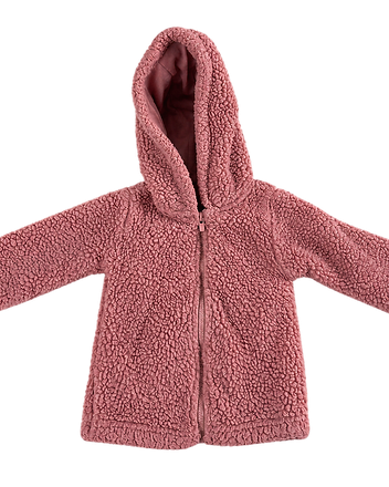 Baby Sherpa Fleece Zip-Up Hoodie