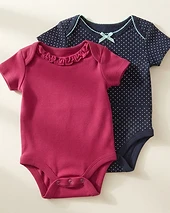 Baby Girl Bodysuit Set