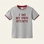 Graphic T-shirt 'I Do My Own Stunts'