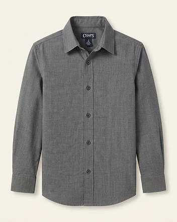 Chaps Boys Long Sleeve Dress Shirt