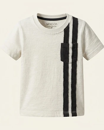 Striped Pocket T-Shirt