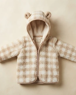 Sherpa Bear Ear Hoodie