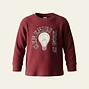 Genius At Work Graphic Waffle Knit Shirt