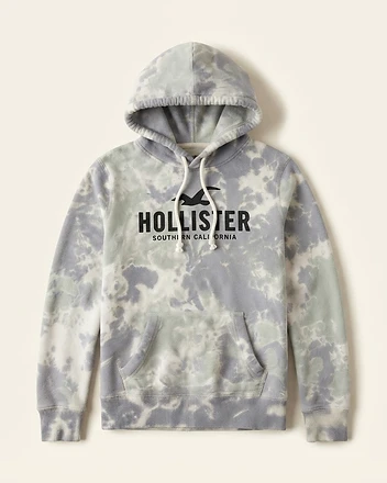 Hollister Tie-Dye Pullover Hoodie