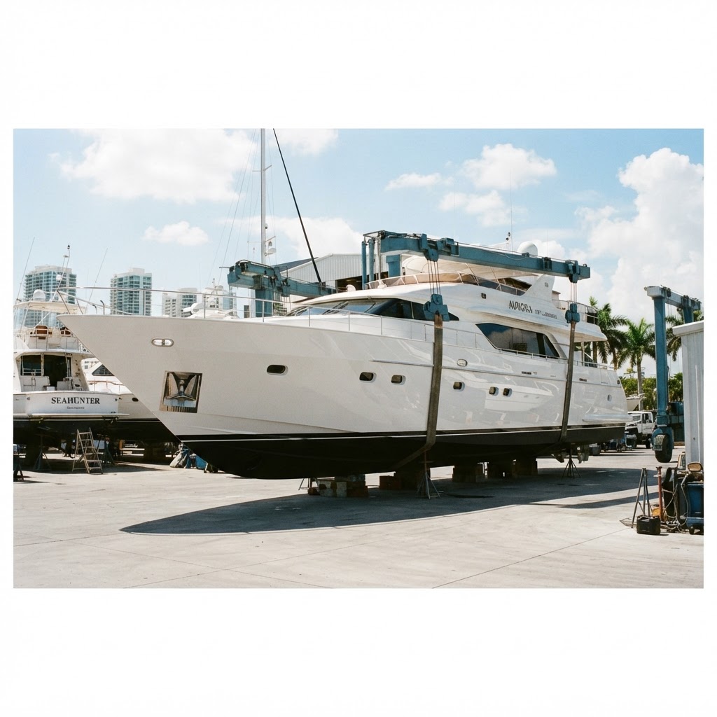 Ceramic Coating — yacht detailing service in Fort Lauderdale, Florida