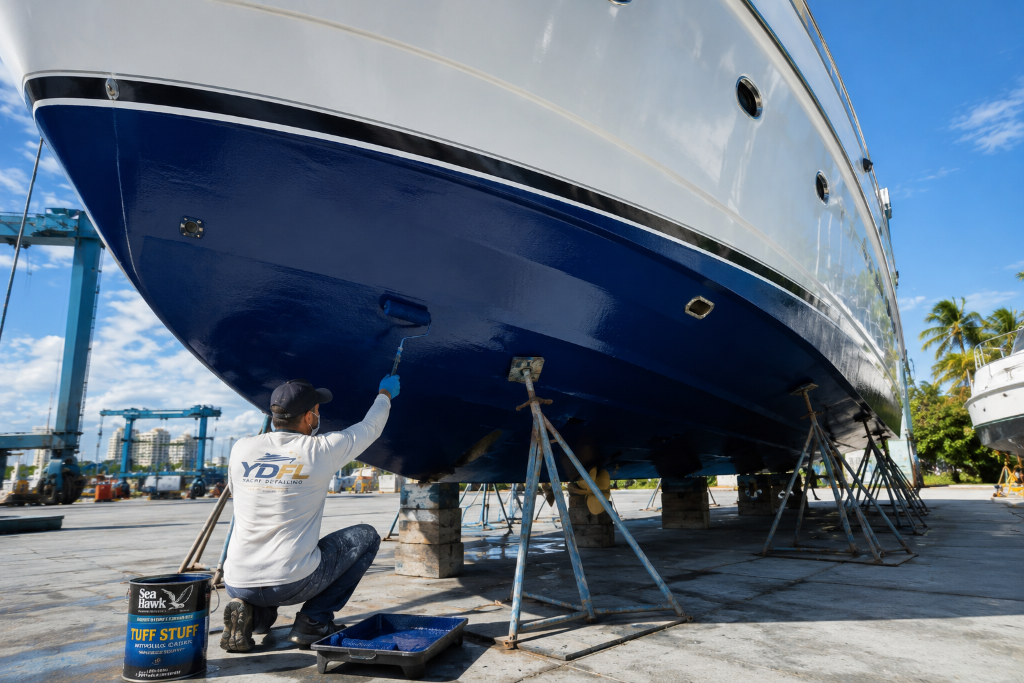 Stainless & Metal Polishing — yacht detailing service in Fort Lauderdale, Florida