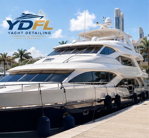 Yacht Detailing Before a Sale, Charter or Owner Arrival in Fort Lauderdale
