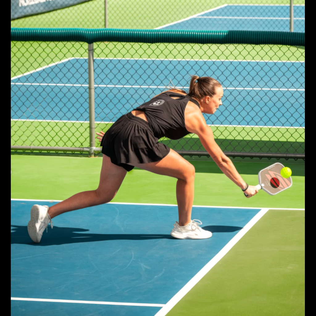 Player on court