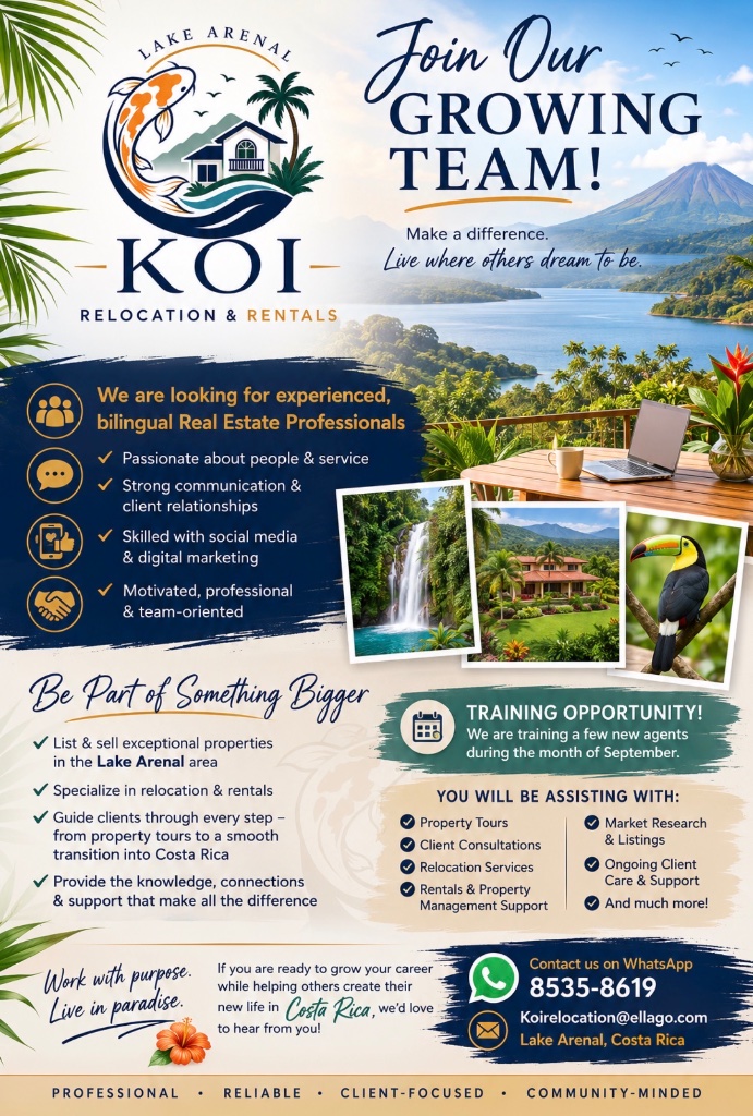 Join our growing team — KOI Real Estate Services flyer