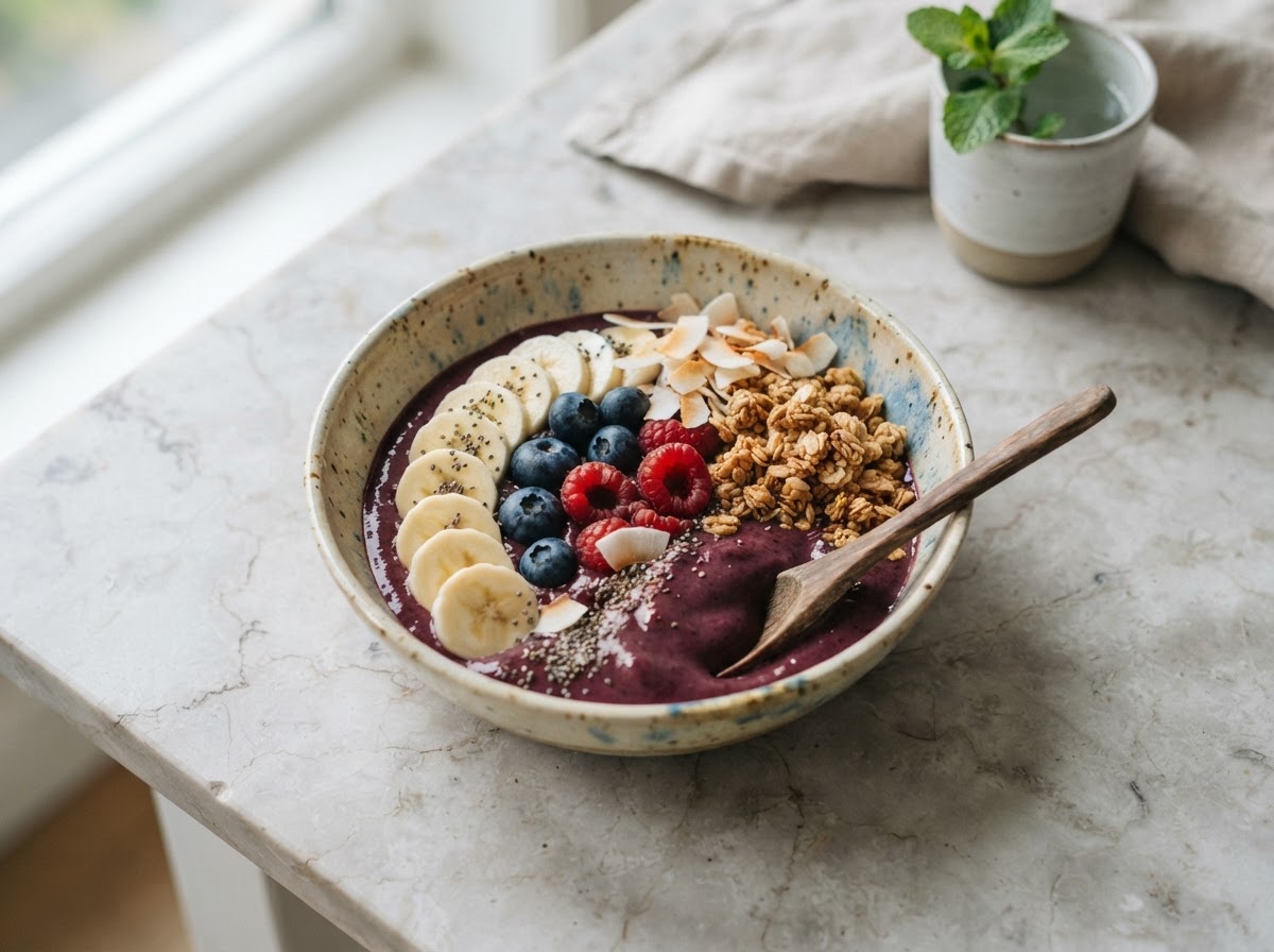 Antioxidant Berry Smoothie Bowl