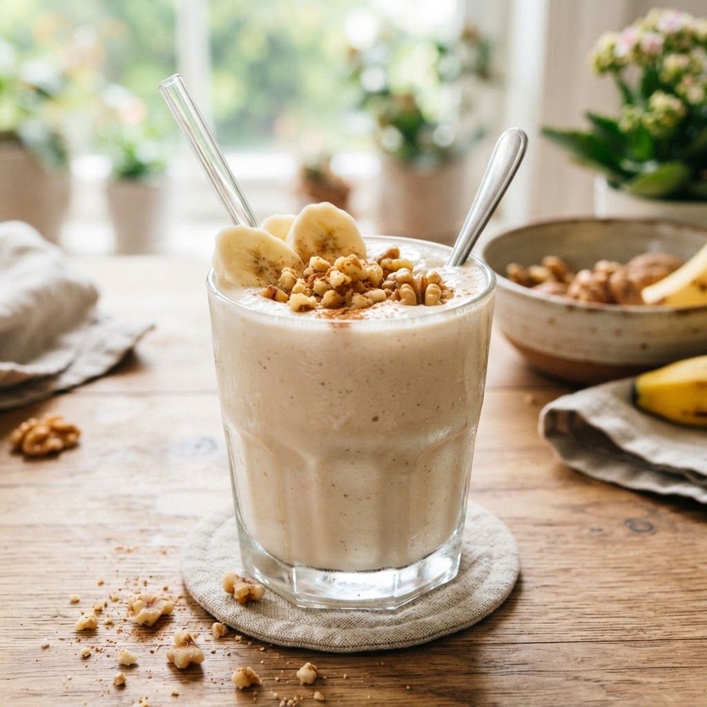 Classic Banana Walnut Smoothie