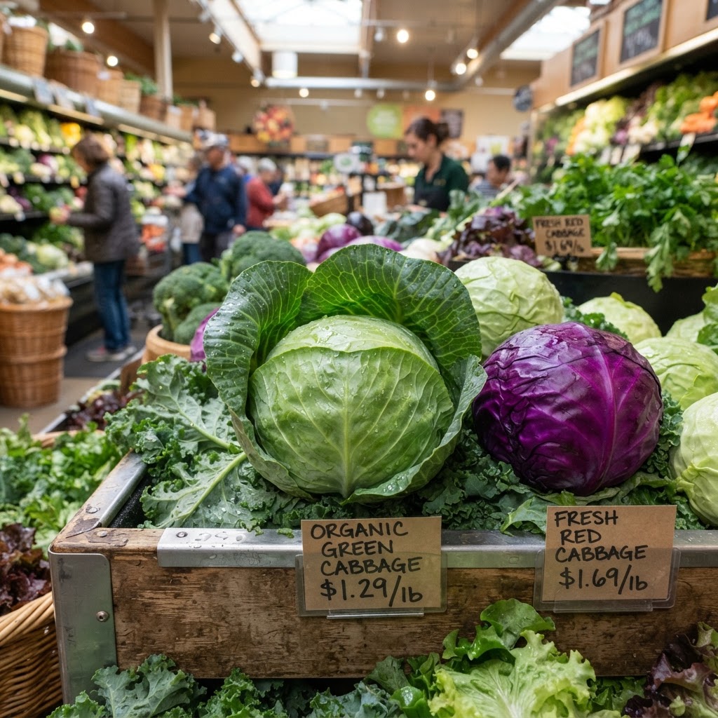 Cabbage close-up