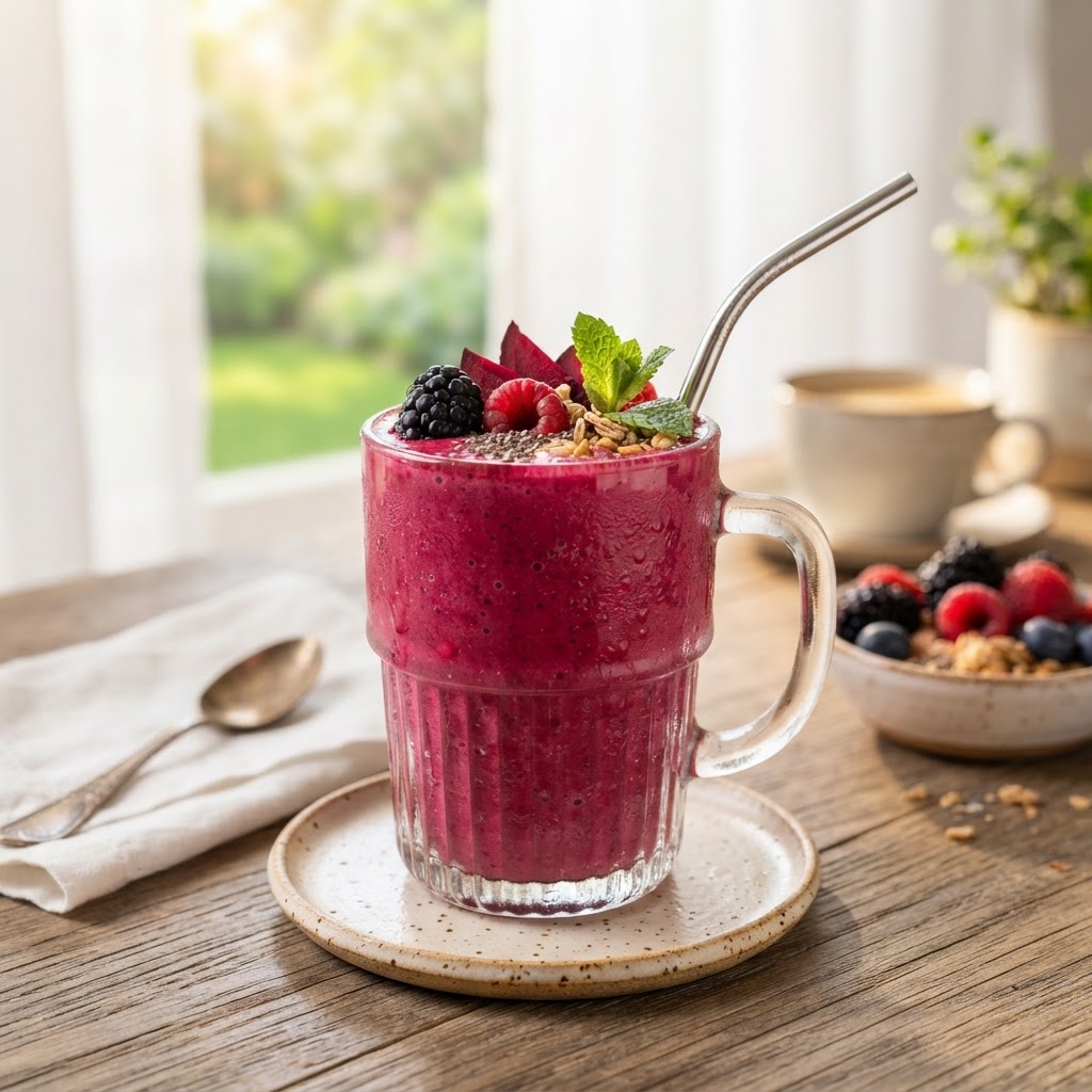 Beet and Berry Smoothie