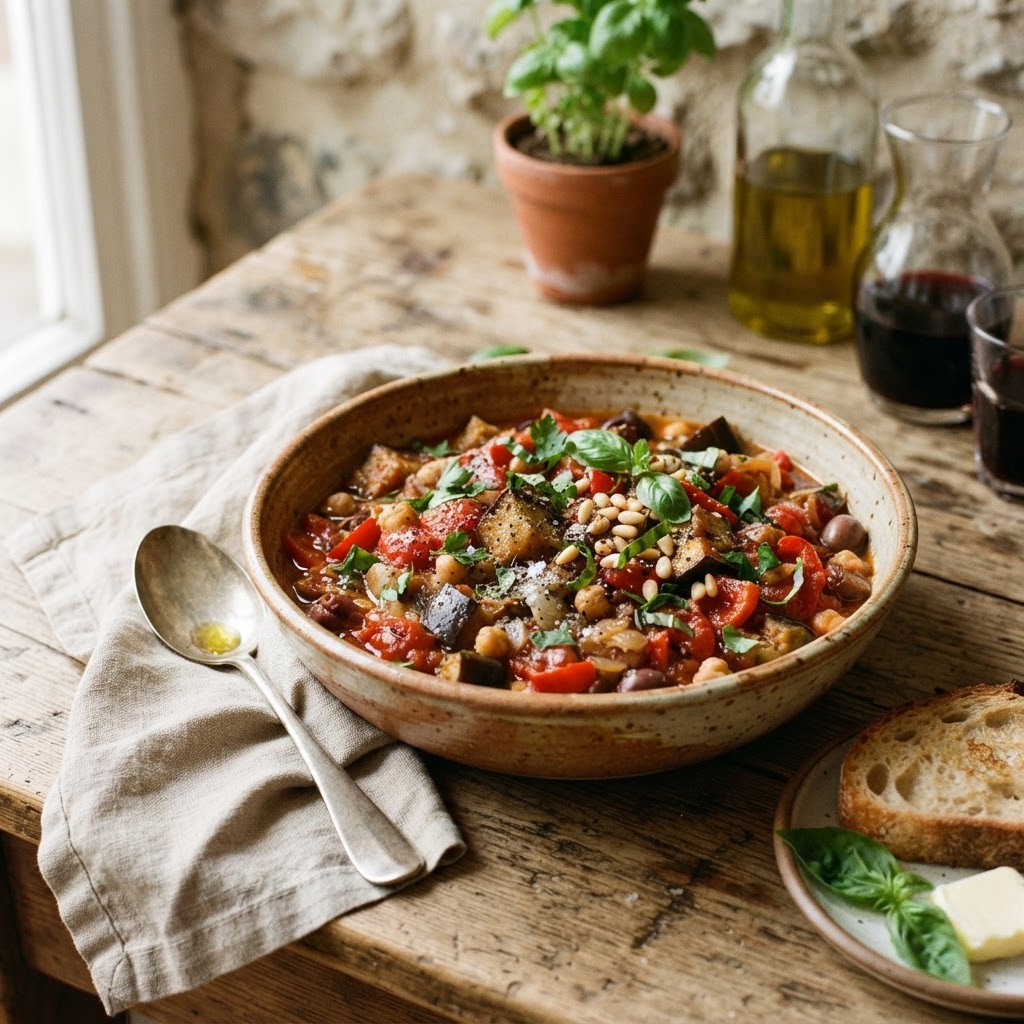 Eggplant and Tomato Stew