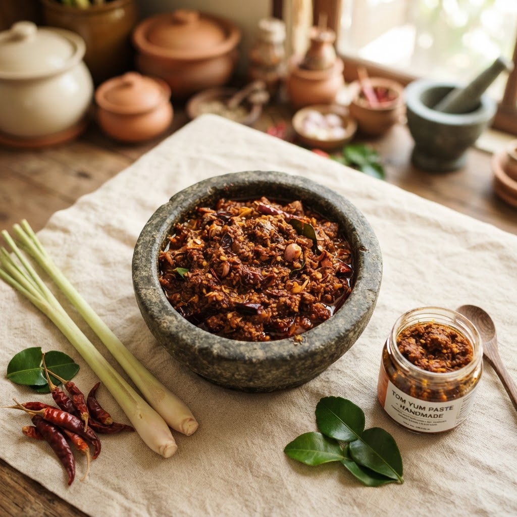 Homemade Tom Yum Paste