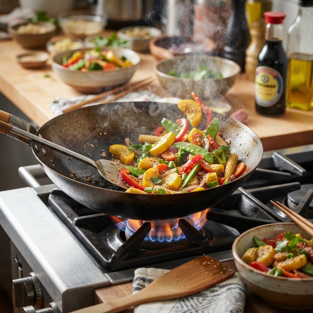 Yellow Squash Stir-fry
