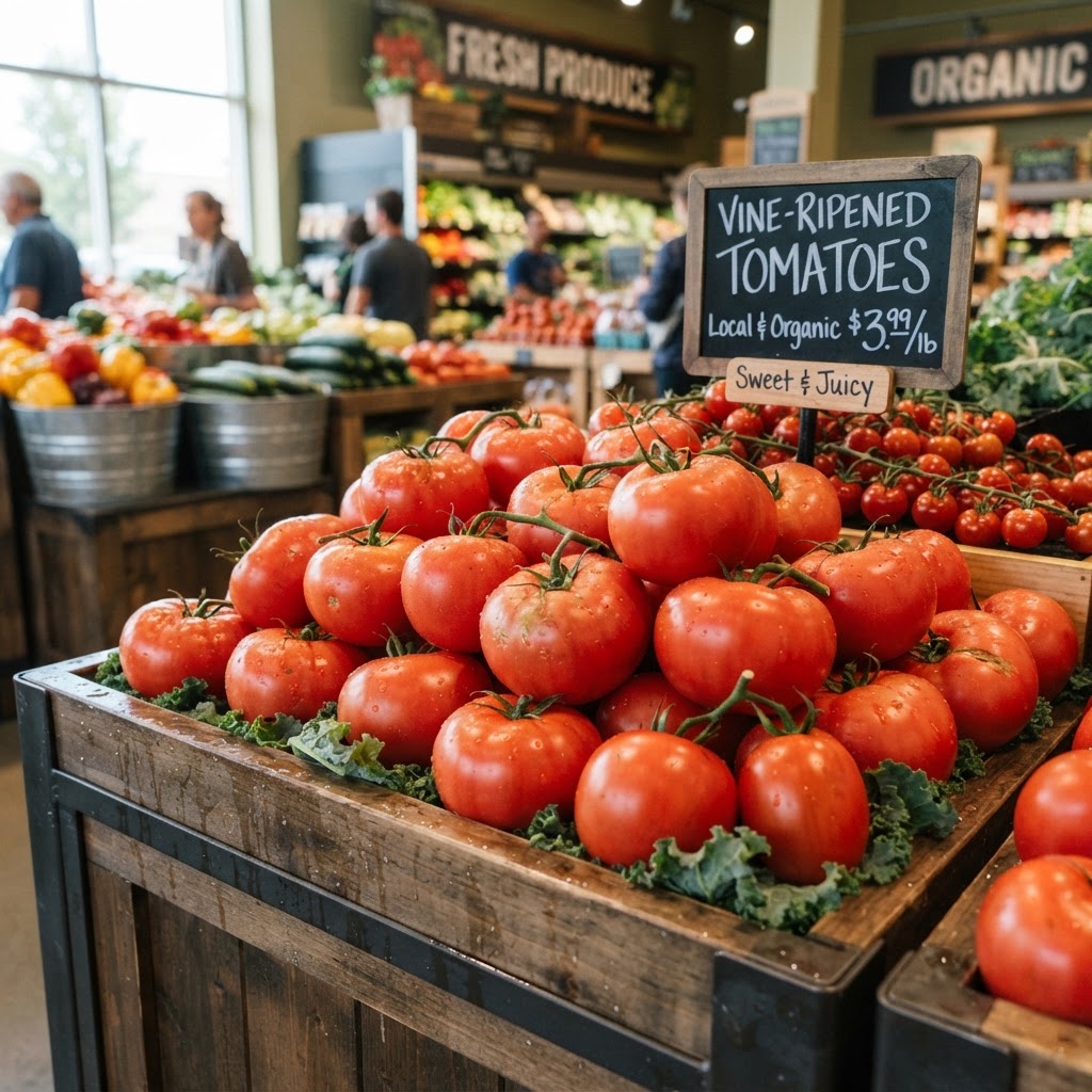 Tomatoes close-up