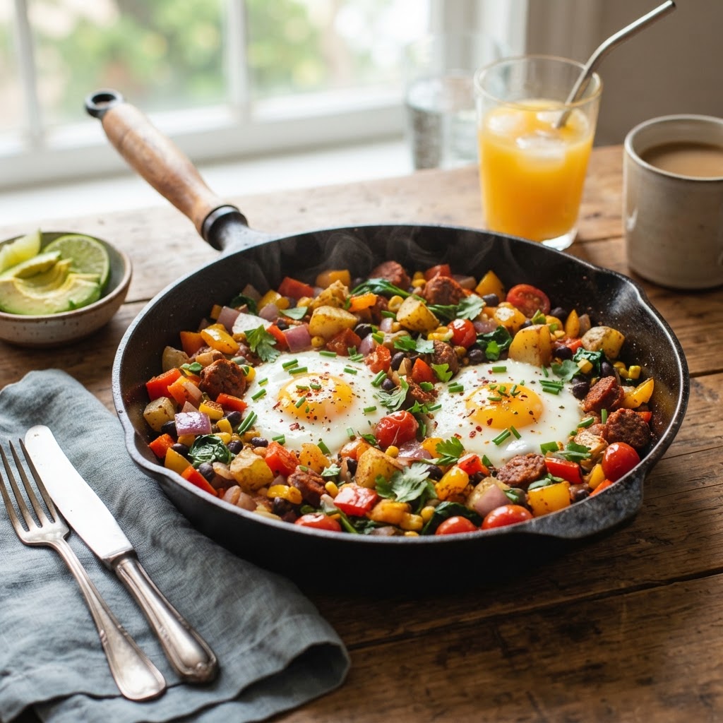 Bell Pepper Breakfast Hash
