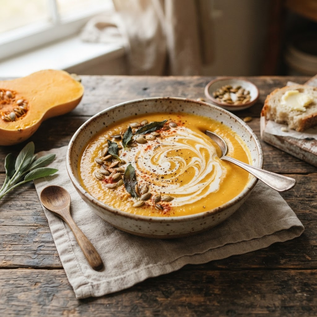 Creamy Butternut Squash Soup