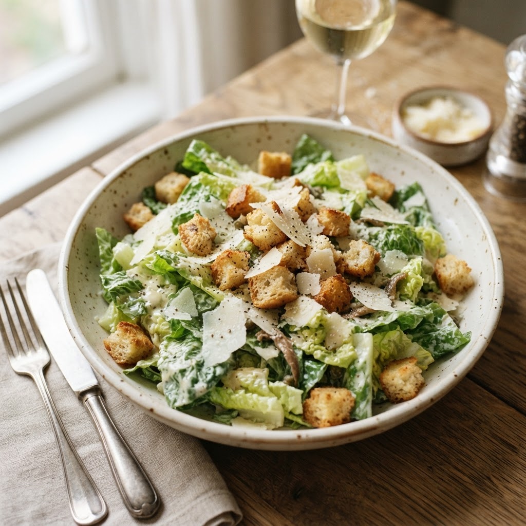 Classic Romaine Caesar Salad