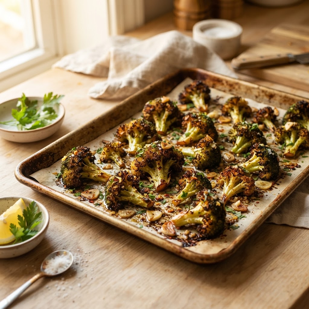 Garlic Roasted Broccoli