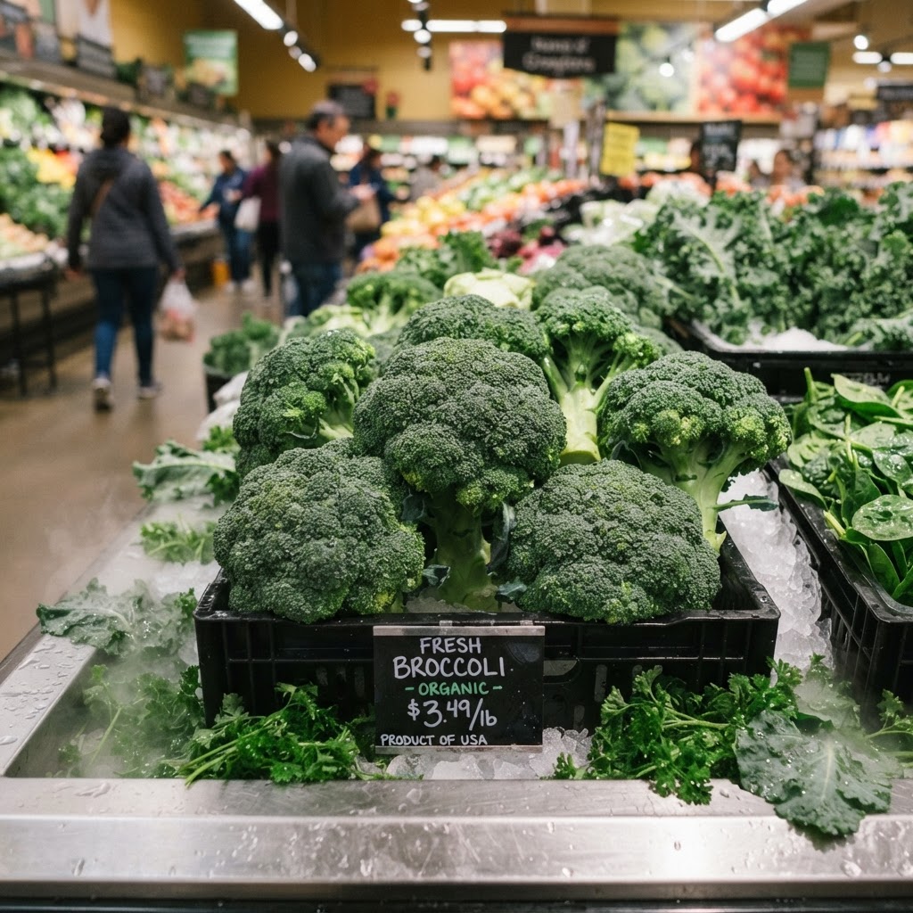 Broccoli close-up