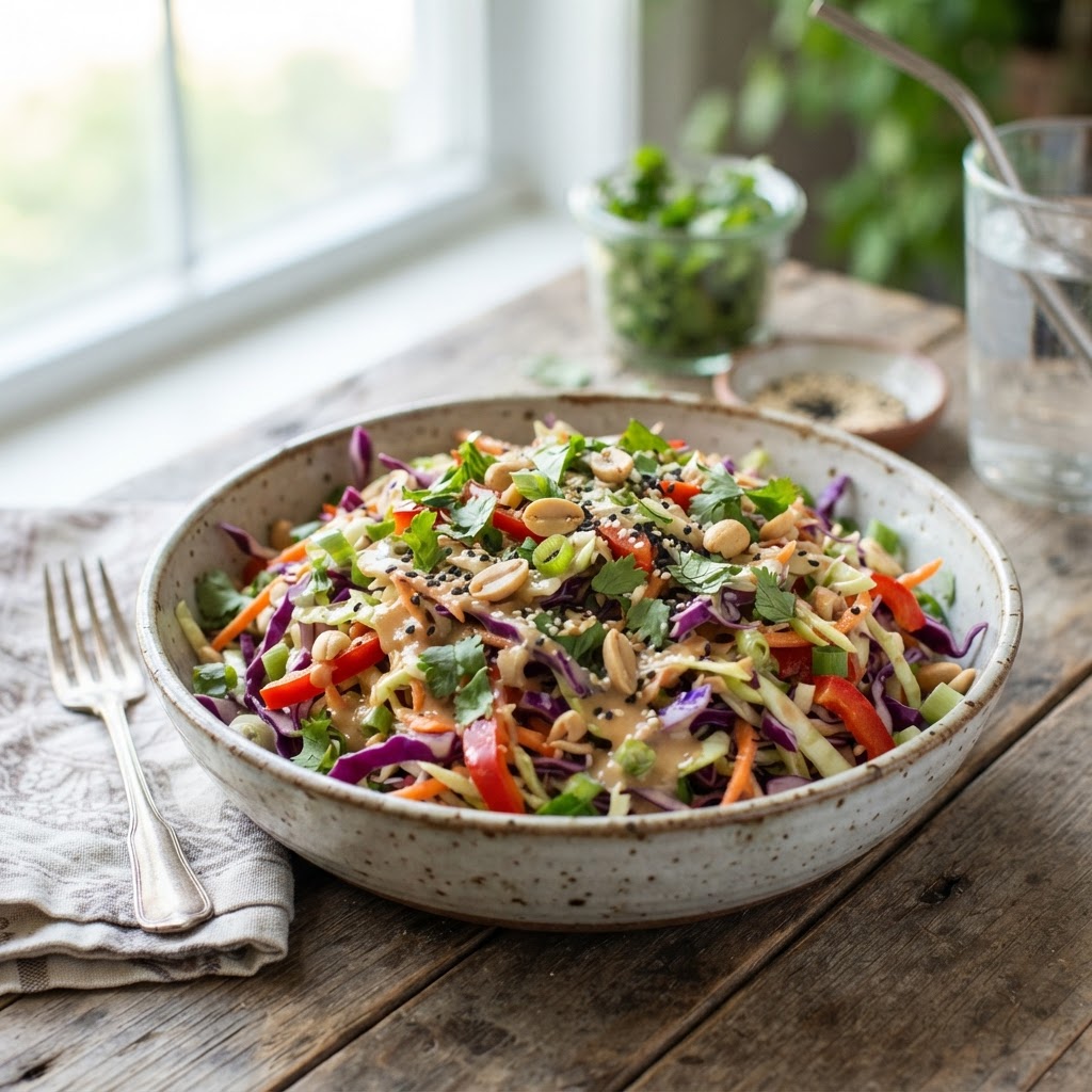 Cabbage Ginger Slaw
