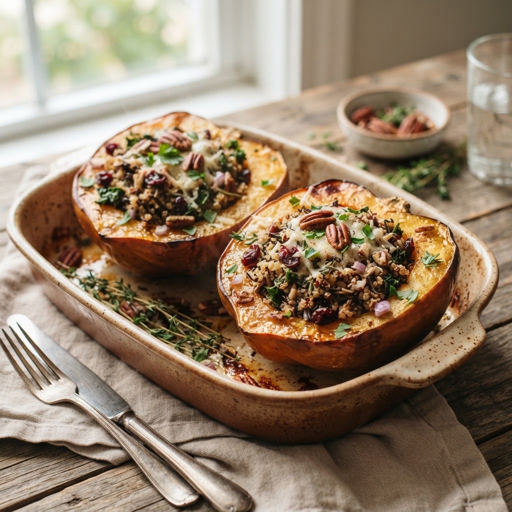 Stuffed Acorn Squash