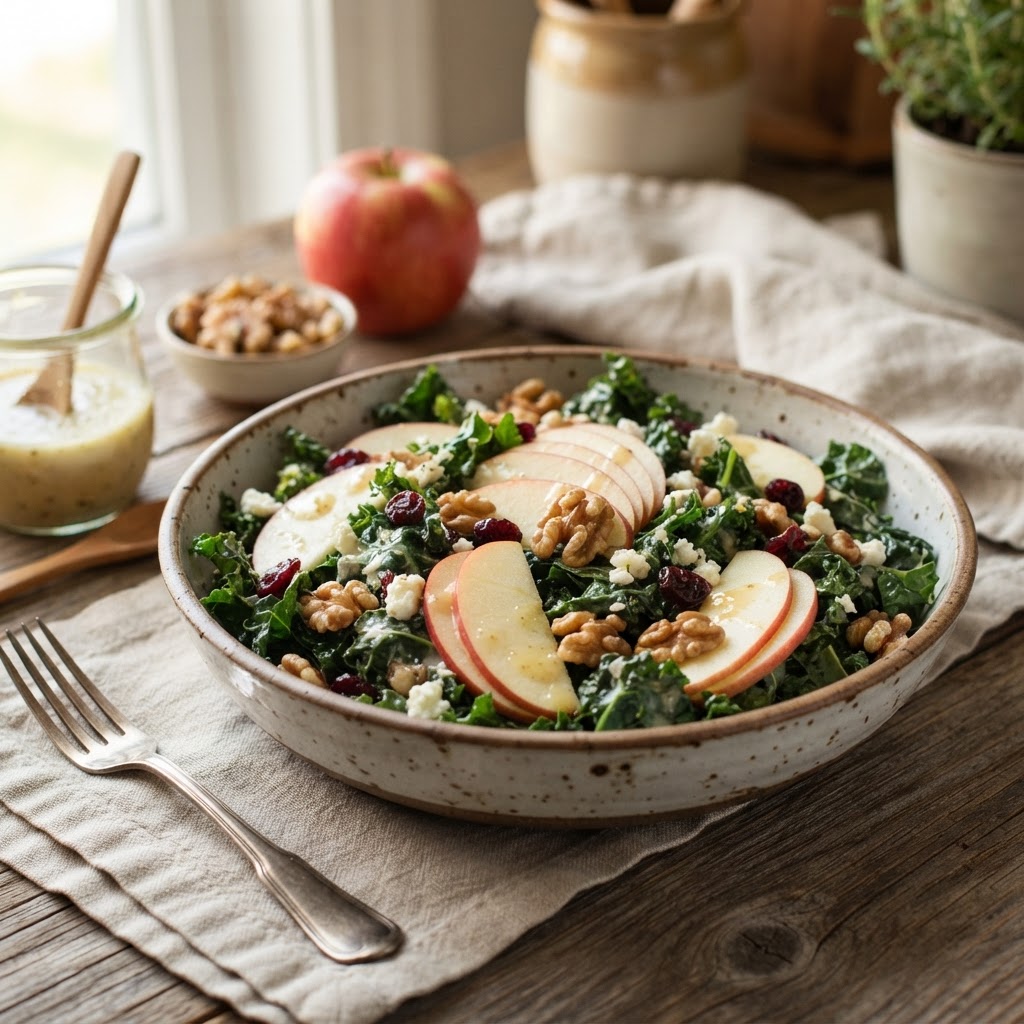 Apple Kale Superfood Salad