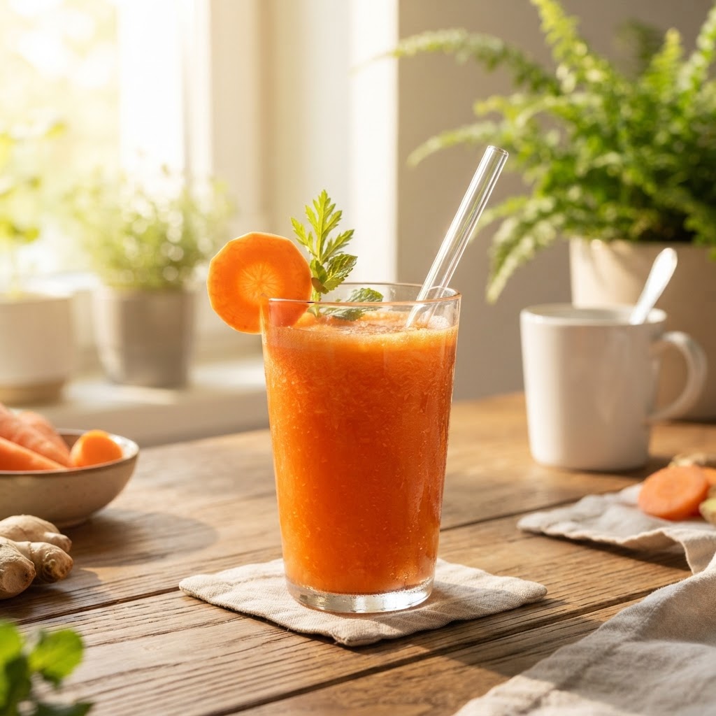 Carrot and Ginger Immunity Juice