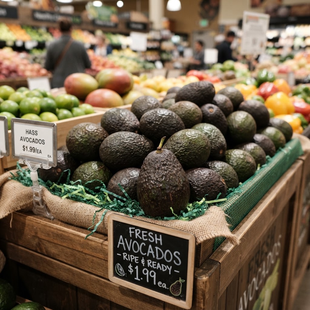 Avocado close-up