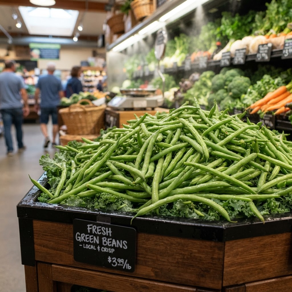 Green Beans close-up