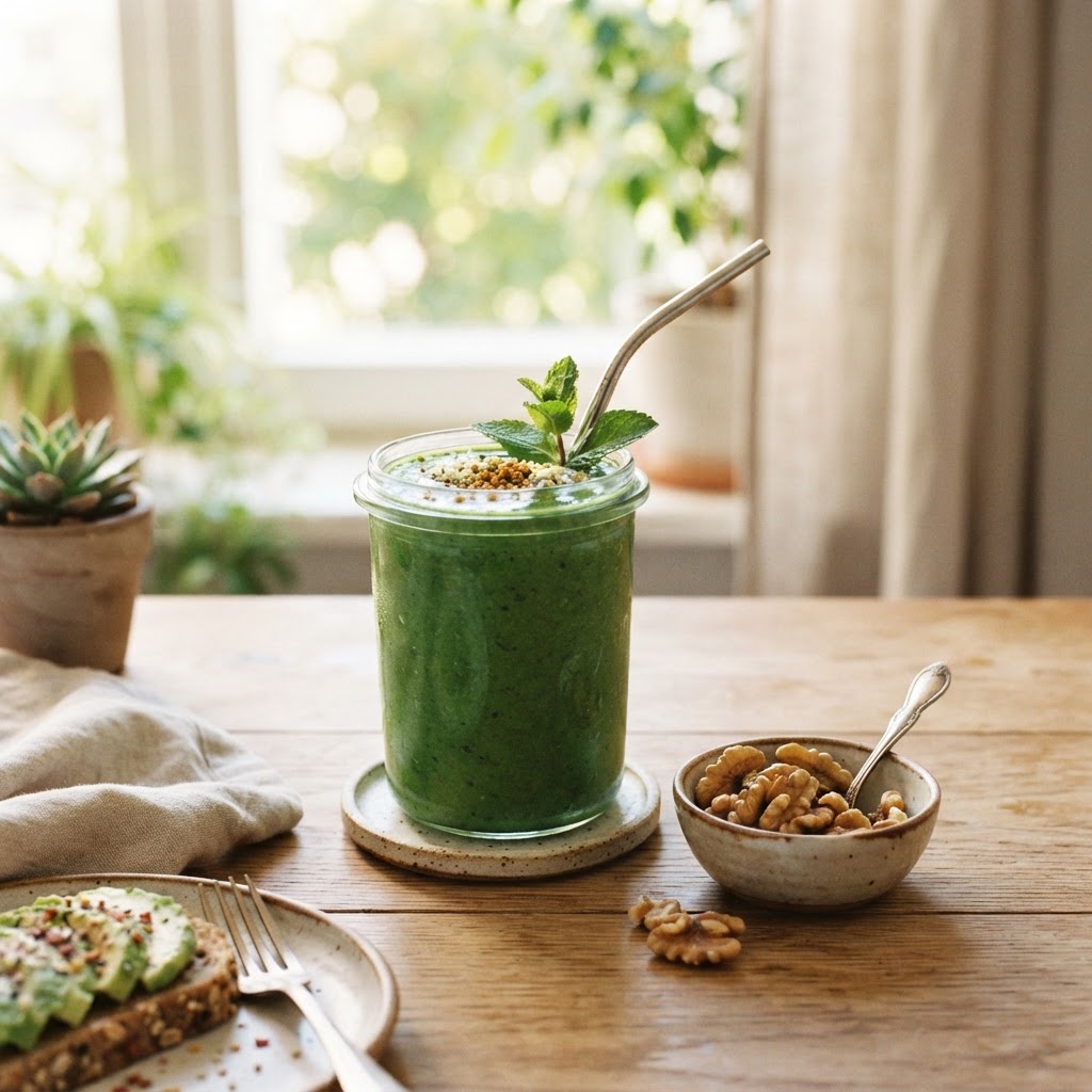 Spinach Walnut Smoothie