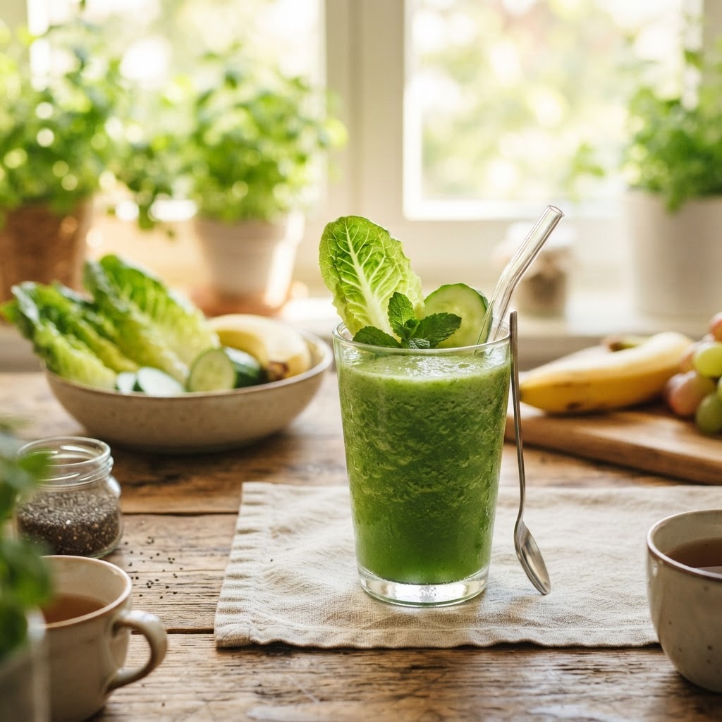 Hydrating Romaine Smoothie