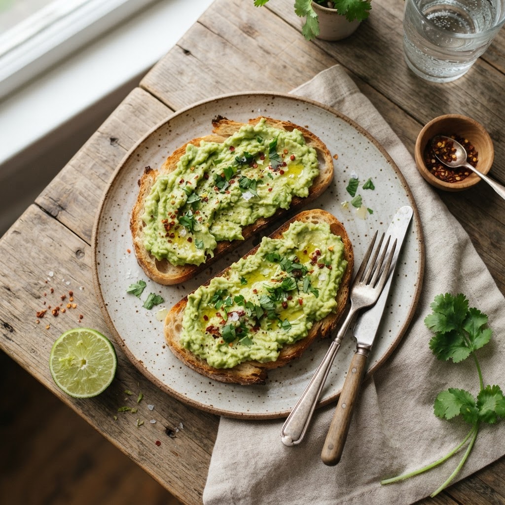 Lime Avocado Smash