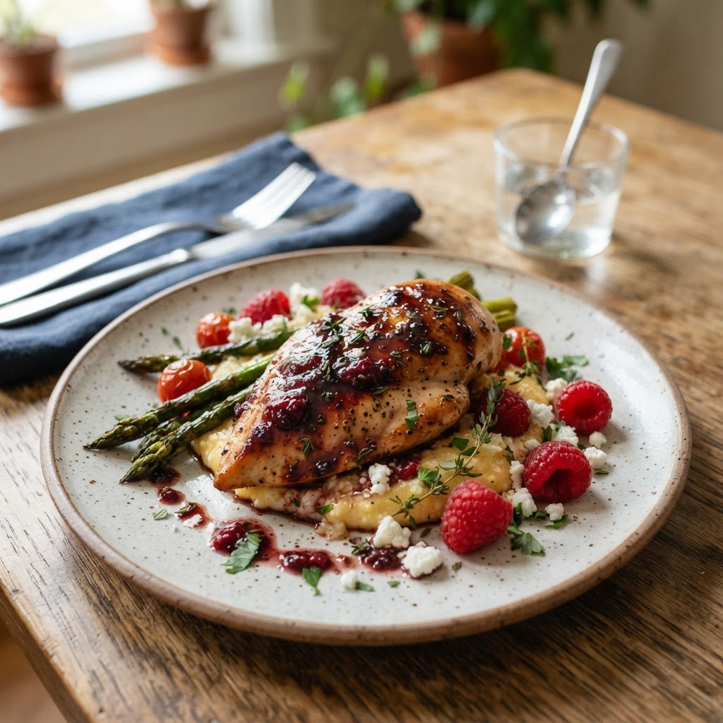 Raspberry Balsamic Chicken